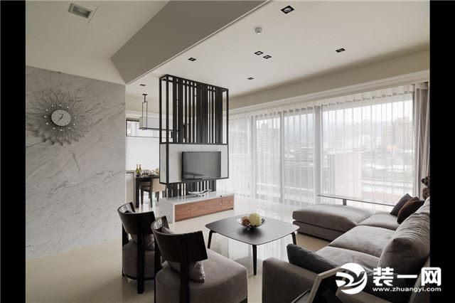 唐山兴盛大成三居室128平米台式风格装修案例效果