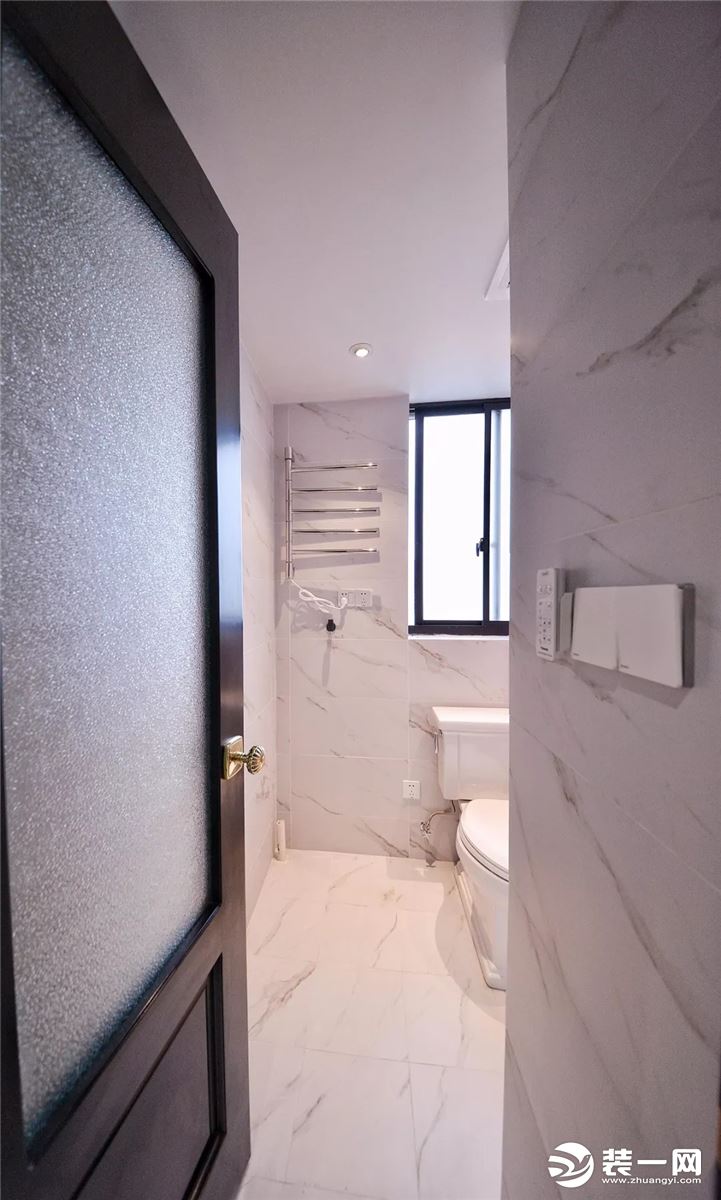 北欧风格37平米一居室卫生间装修效果图