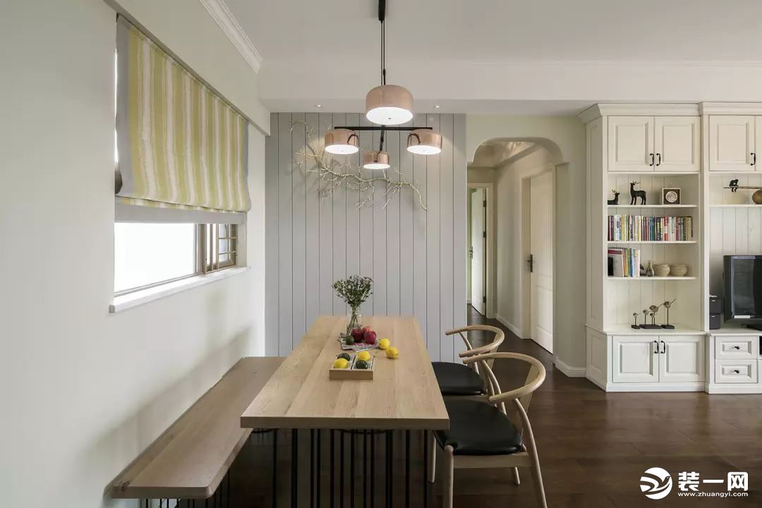100平米北欧风格两居室餐厅装修效果图
