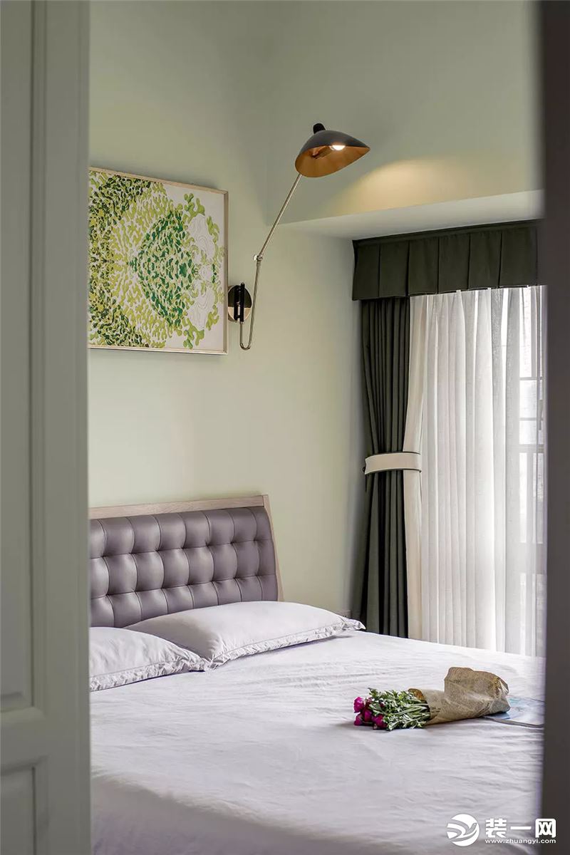 100平米北欧风格两居室卧室装修效果图