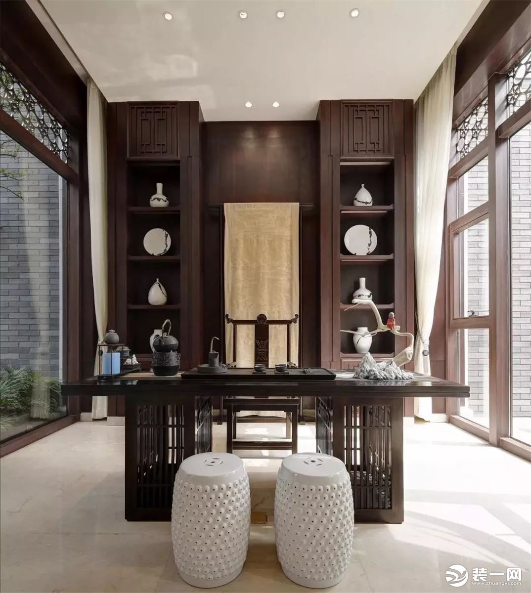 中式风格室内小茶室
