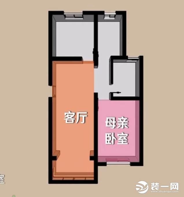 老屋改造户型图