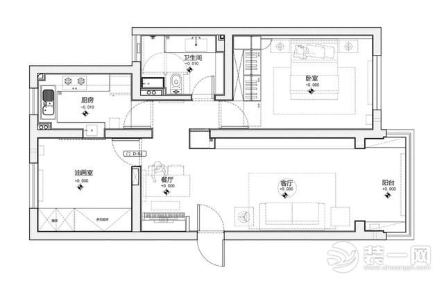 老屋改造户型图