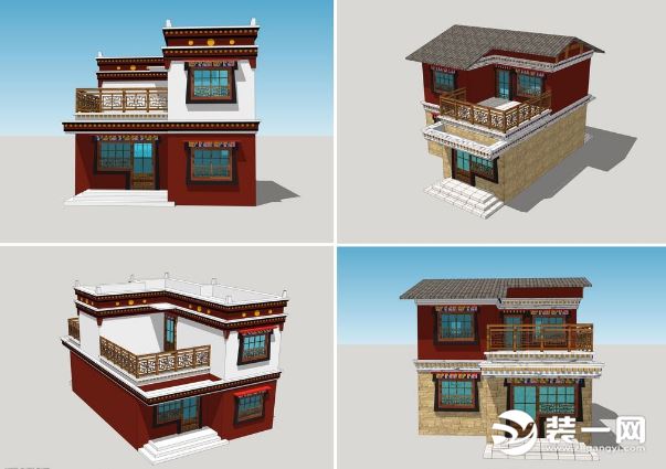2018藏式风格民居设计图