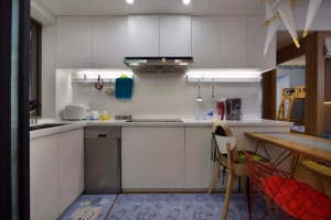 简约风格63平米小户型厨房装修效果图