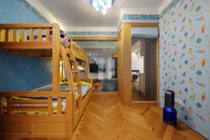简约风格63平米小户型儿童房装修效果图