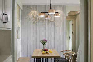100平米北欧风格两居室餐厅装修效果图