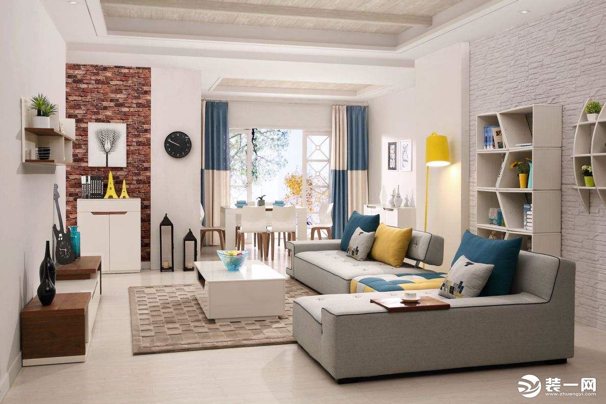 简欧风格客厅沙发设计效果图