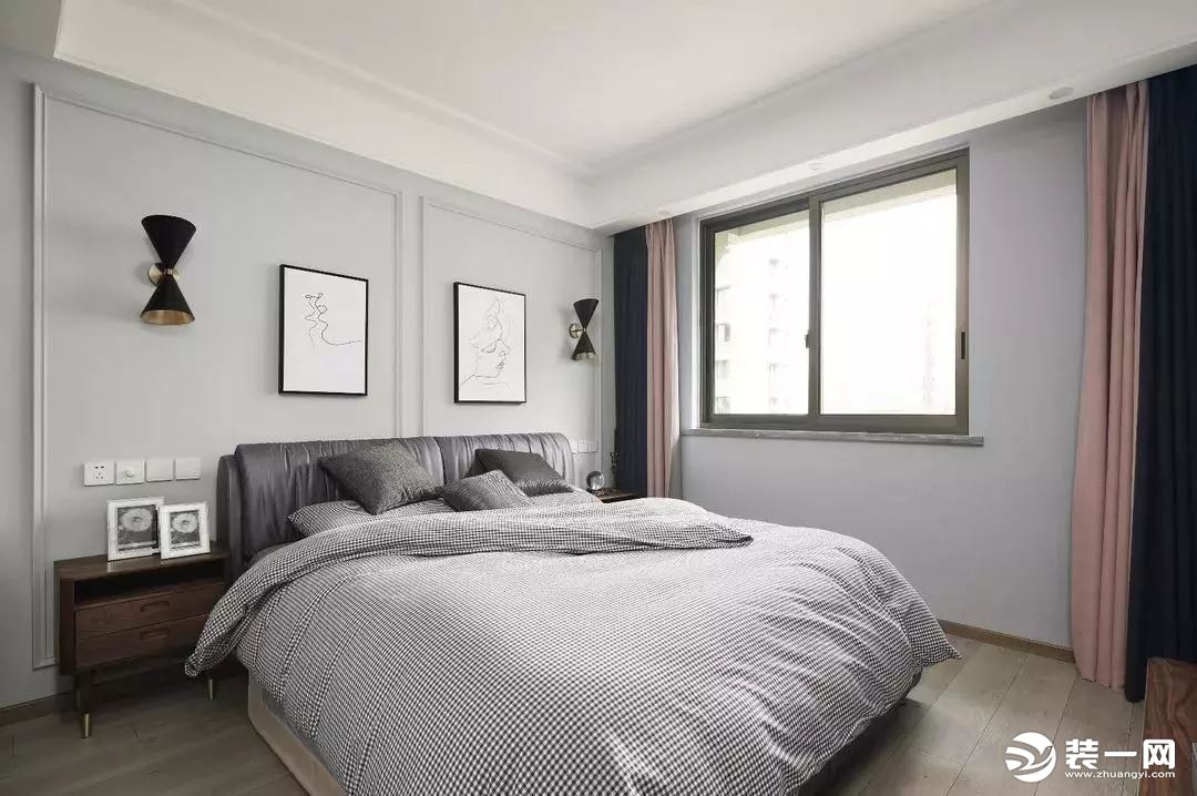 150平米现代风格三居室装修效果图卧室