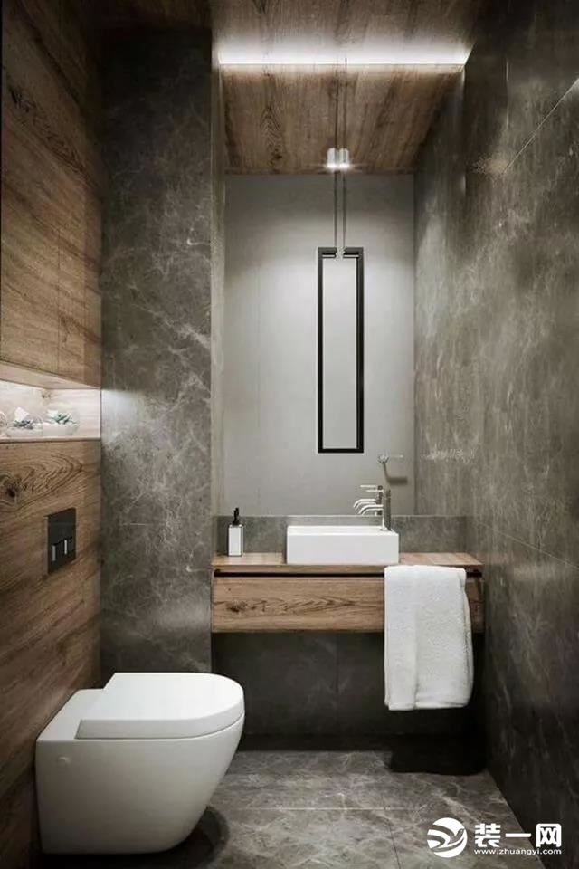 现代风格壁挂式卫生间洗漱台