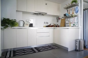 190平米复式北欧风格厨房装修效果图