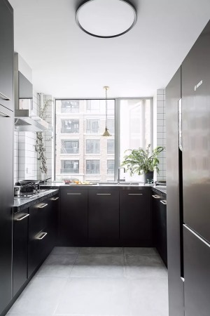 北欧风格89平米两居室厨房装修效果图