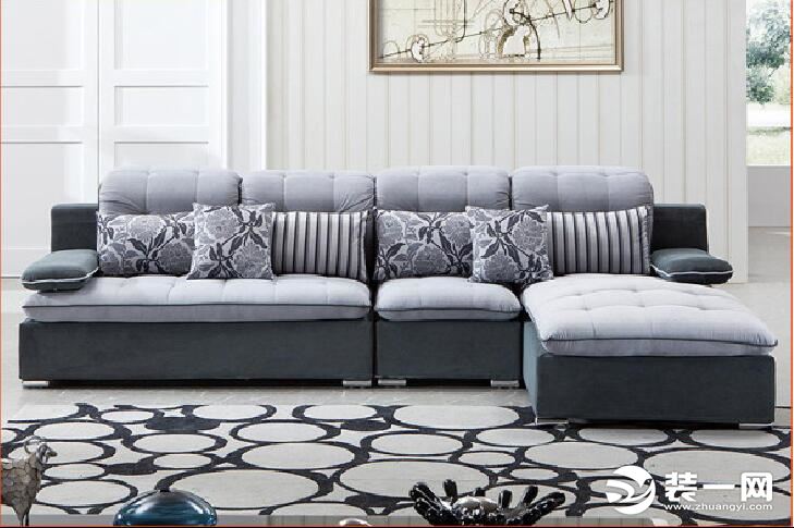 布艺沙发靠垫效果图