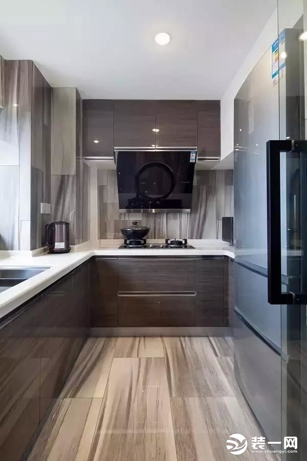 76平现代风格小户型复式厨房