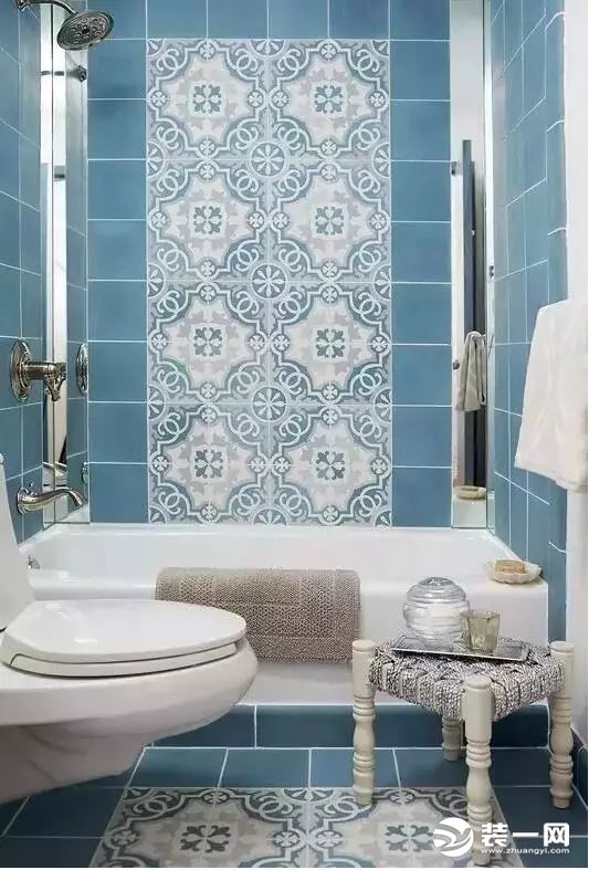 卫生间瓷砖颜色搭配卫生间装修效果图推荐
