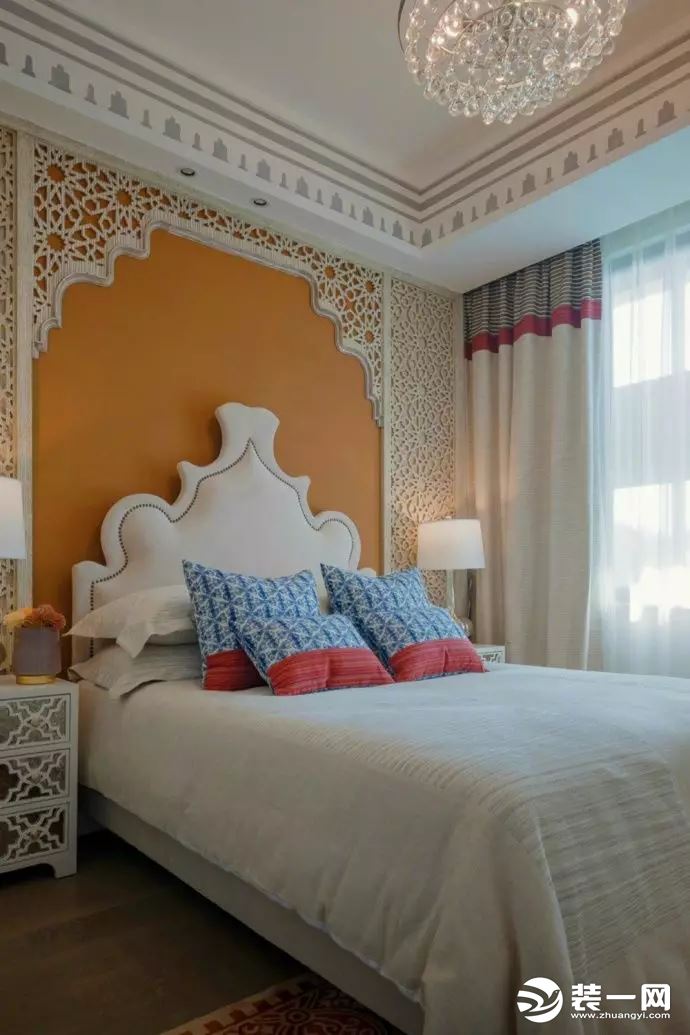 摩洛哥混搭风格卧室装修图片