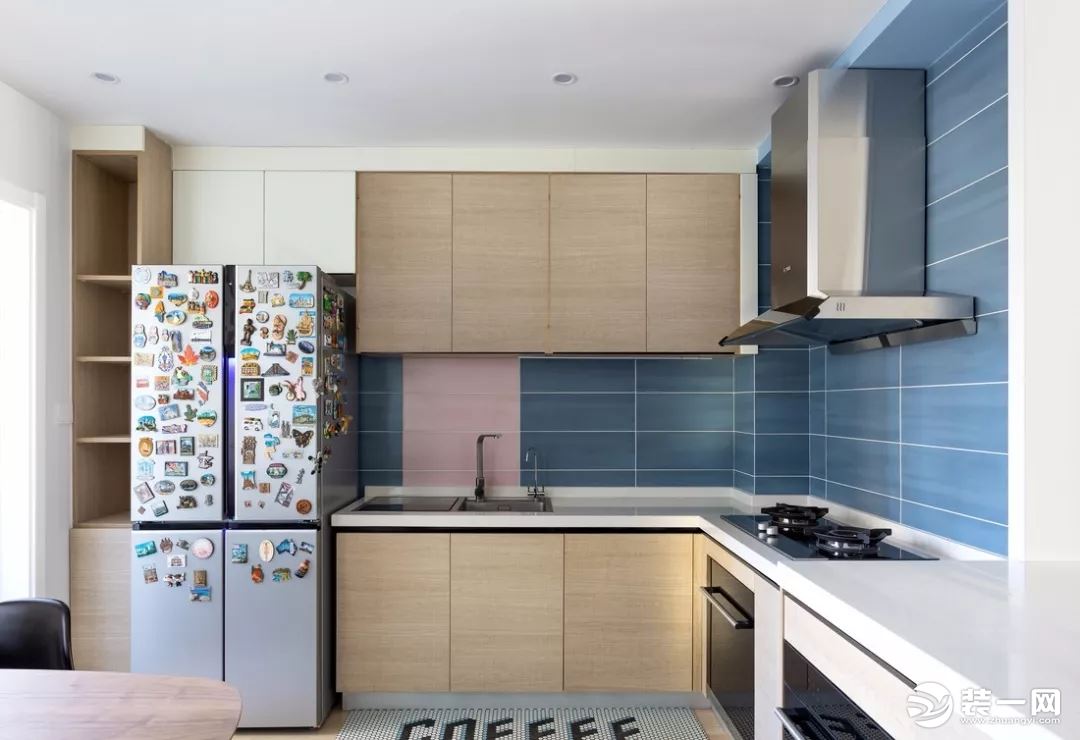 120平北欧风格三居室厨房装修效果图