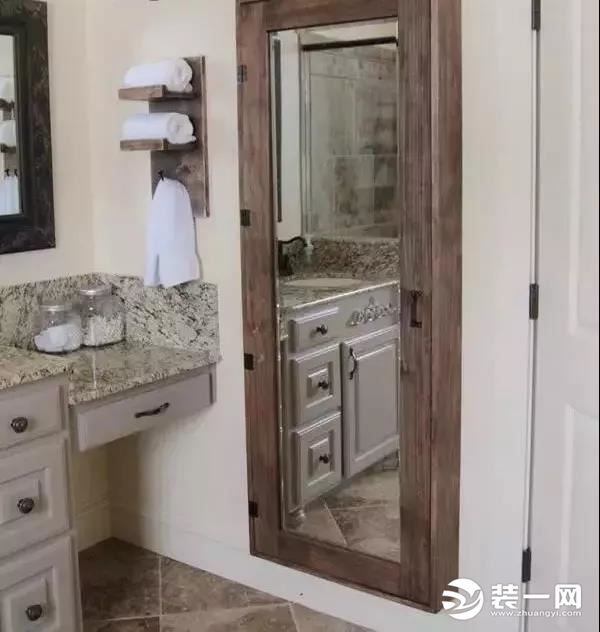 卫生间镜柜侧面设计效果图