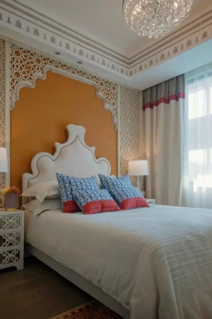 摩洛哥混搭风格卧室装修图片