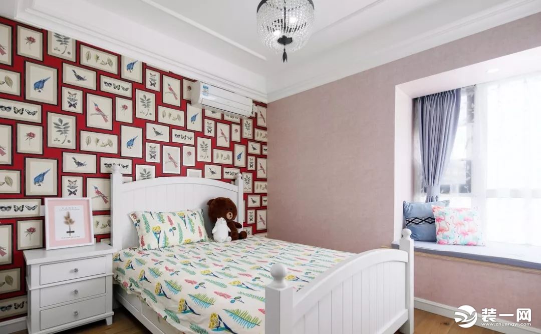 美式风格110平米三居室儿童房装修效果图