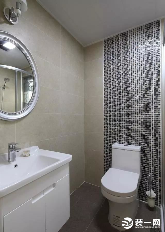 现代简约风格三居室卫生间装修效果图