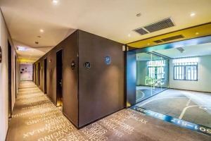 上海徐家汇citigo酒店装修图片—citigo酒店客房走廊