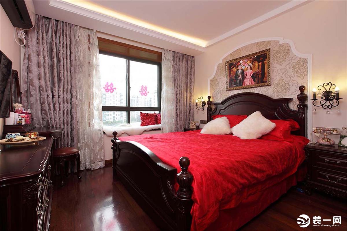 四种不同气质的美式卧室装修典范 - 婚房-上海装潢网