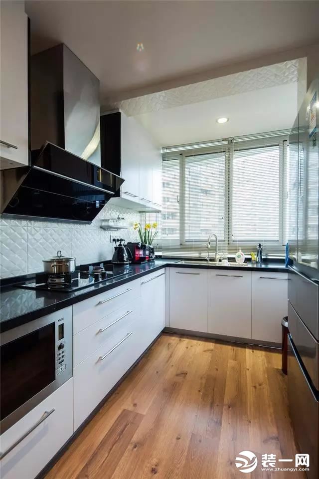 90平米新家现代美式风格厨房装修效果图