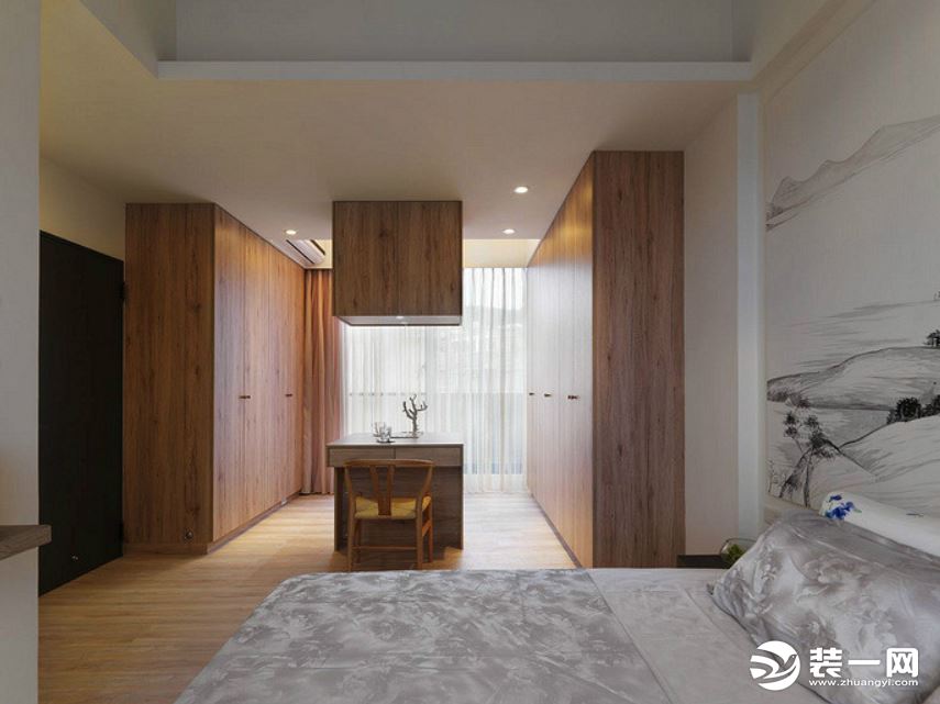 140平米大户型中式风格装修图片—卧室