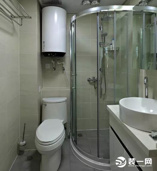 卫生间淋浴隔断户型设计效果