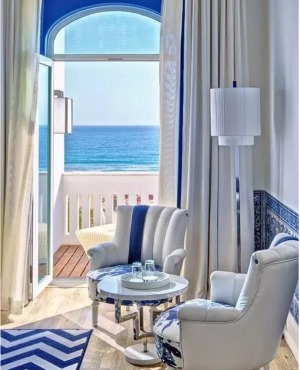 2019最新藍白色系地中海風格別墅—別墅裝修圖片