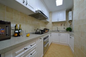 100平两居室简欧风格厨房装修效果图