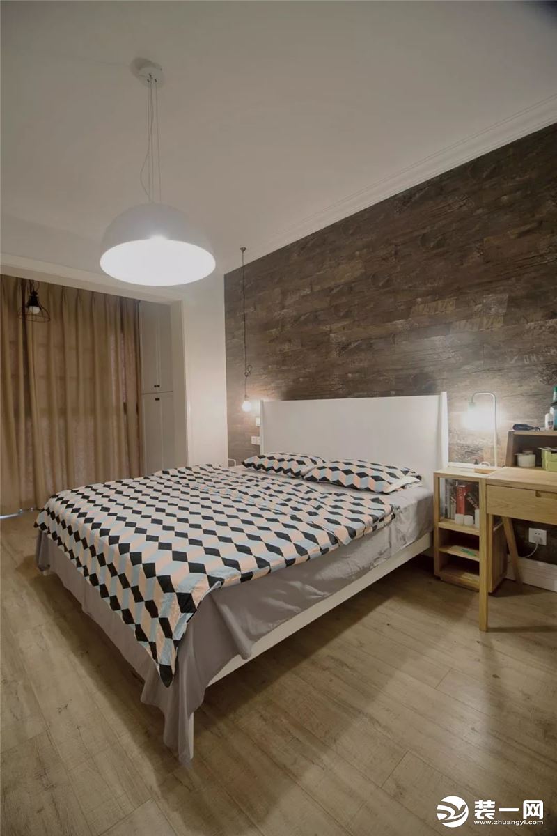148平米北欧风格三居室卧室装修效果图