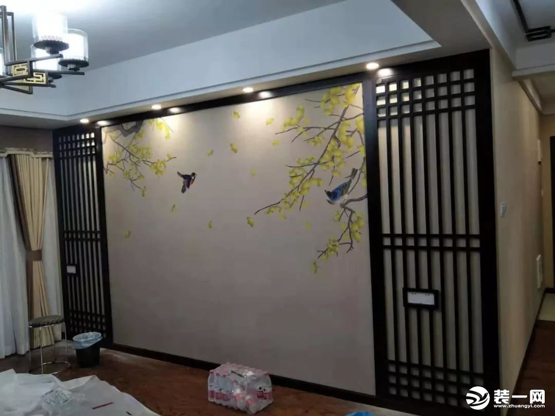 福星惠誉东湖城125平三室两厅新中式风装修过程