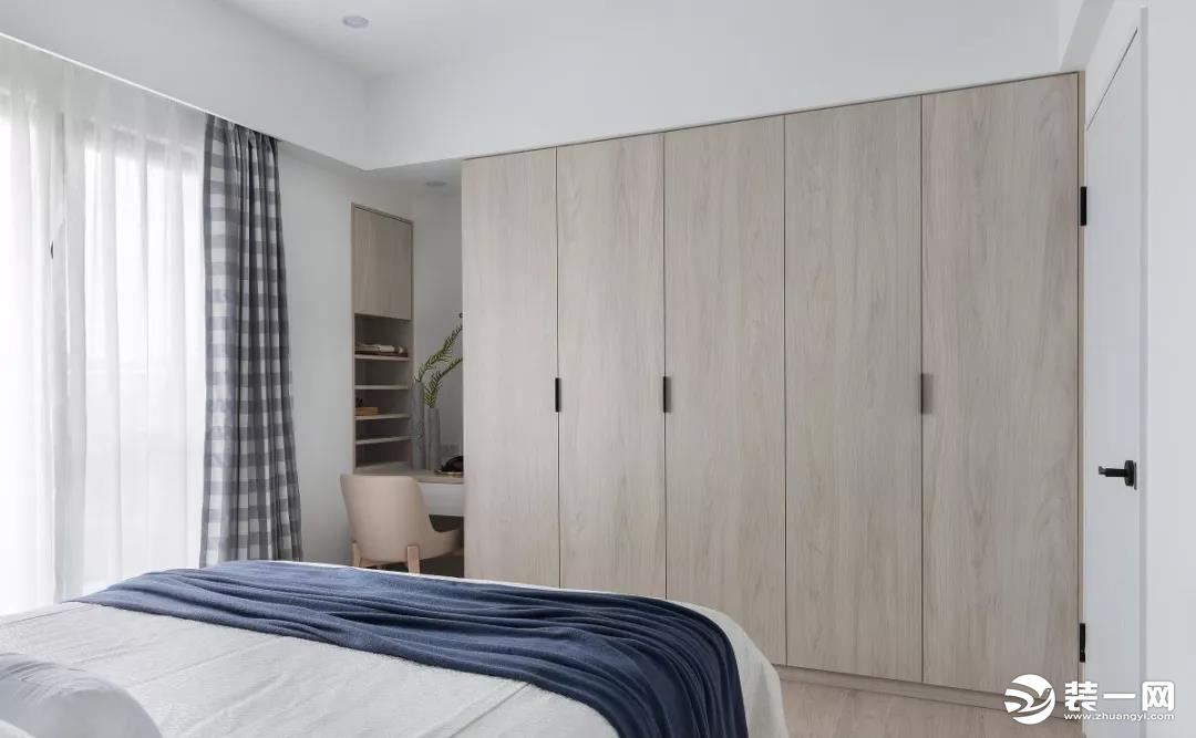北欧风格132平米三居室卧室装修效果图