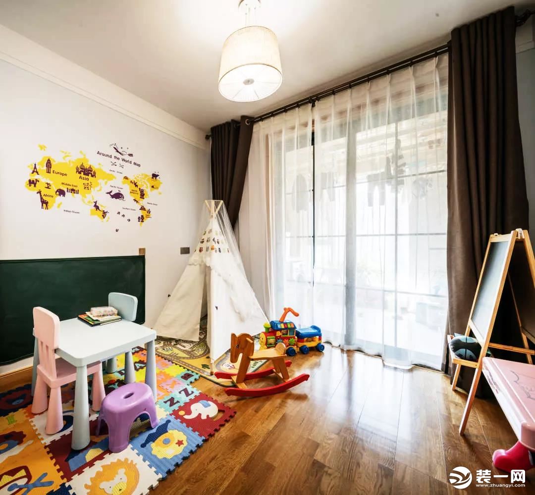 中式风格儿童房装修效果图