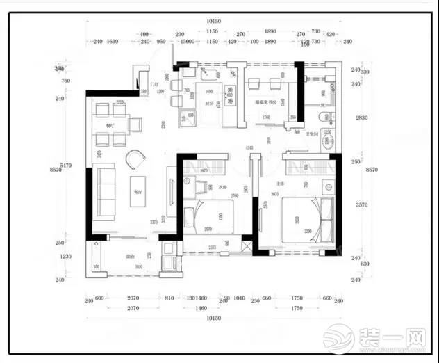 70平米房子设计图