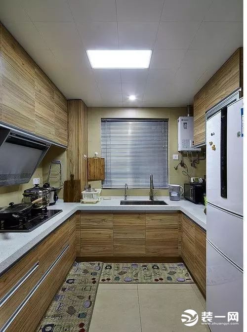 100平米两室两厅厨房装修效果图