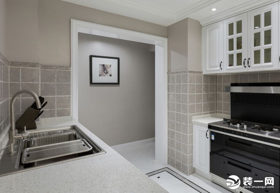 厨房水槽安装 厨房橱柜水槽安装效果图