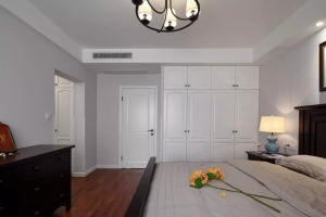 145平米美式风格四居室卧室装修效果图