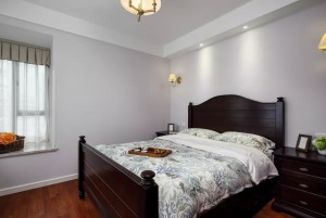 145平米美式风格四居室卧室装修效果图