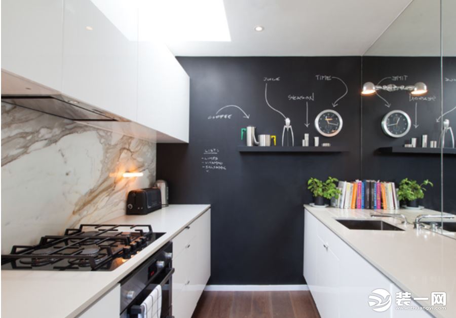 2019最新家里黑板墙设计展示|厨房黑板墙设计图片