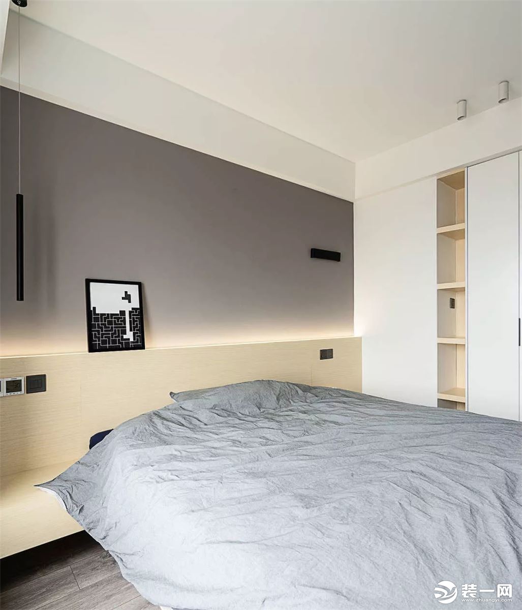 140平米大户型三居室现代北欧风格装修效果图
