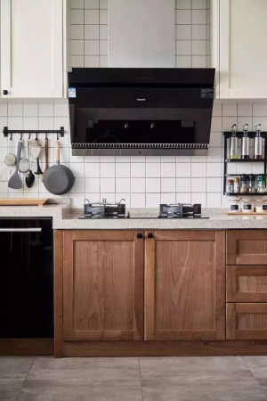2019最新厨房橱柜装修效果图|原木厨房装修效果图