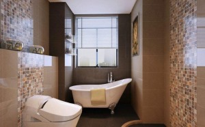 小户型卫生间设计|卫生间浴缸装修效果图