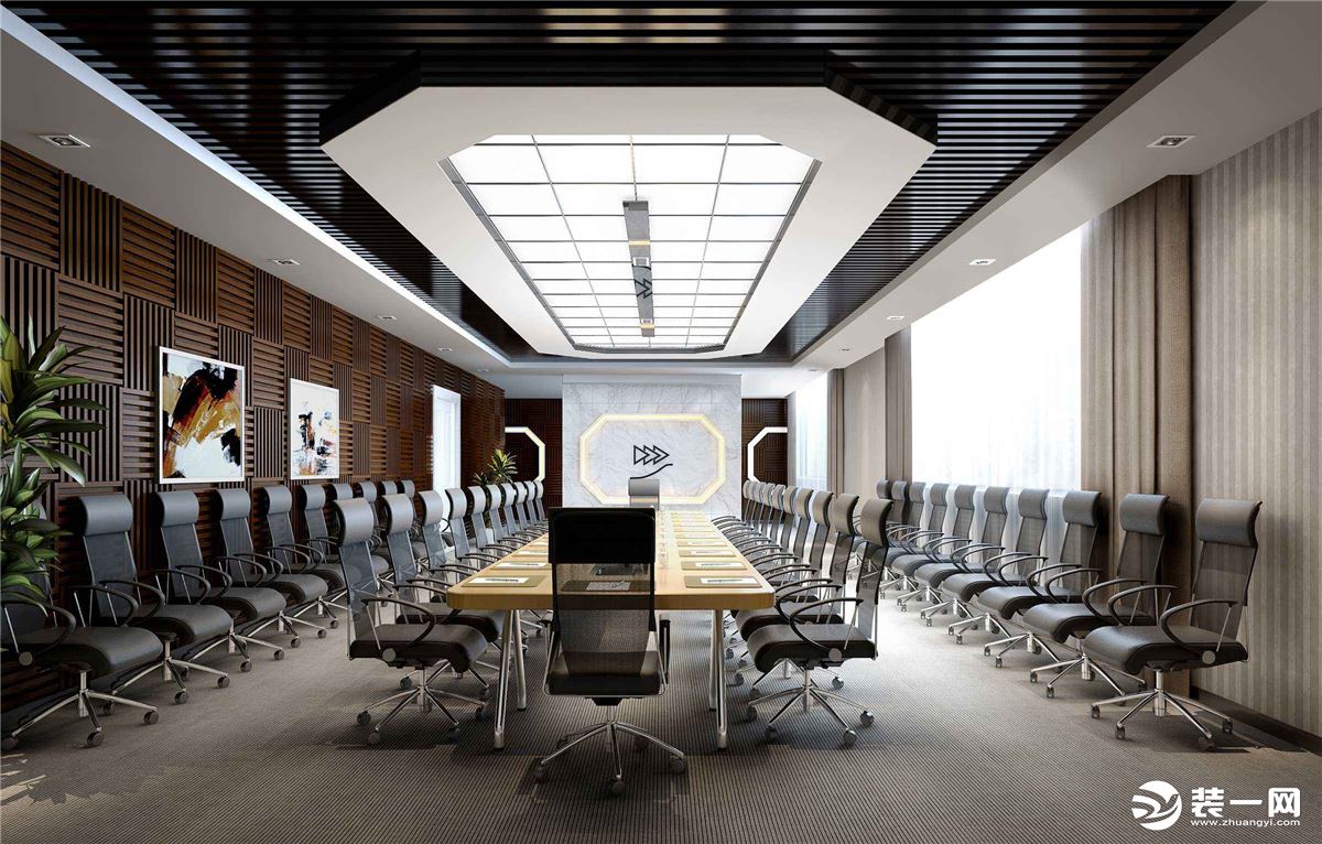 大型办公会议室装修设计|会议室装修图片展示
