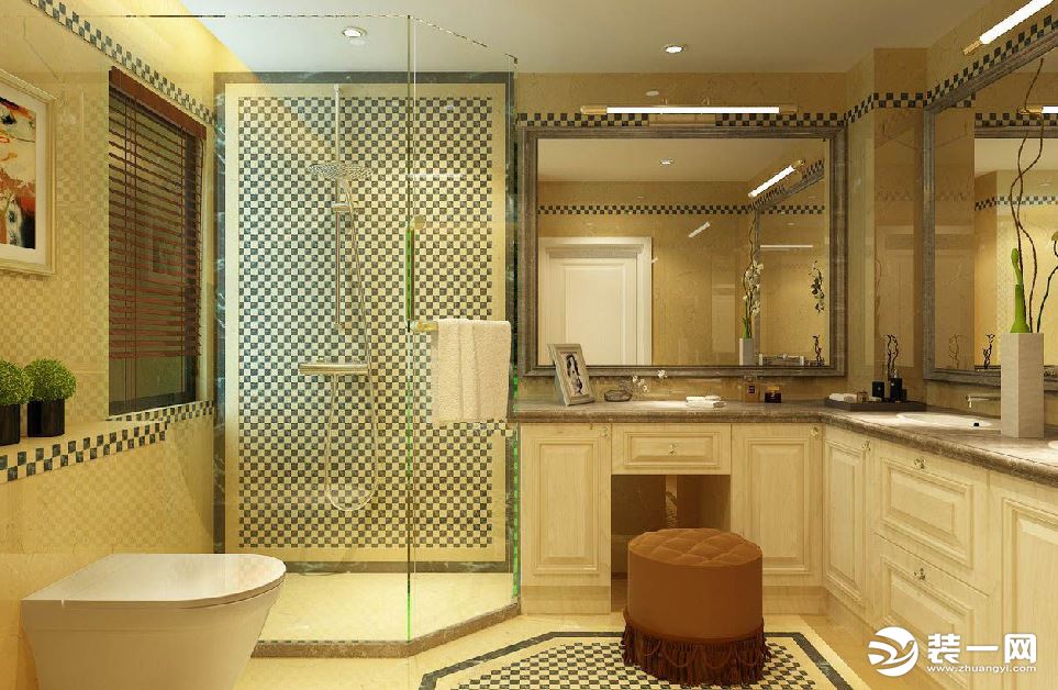 2019最流行衛生間淋浴室玻璃隔斷—時尚風格淋浴玻璃隔斷圖片