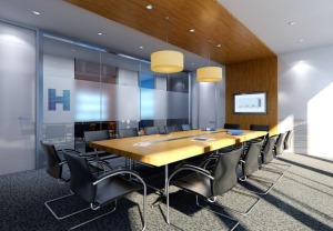 小型辦公會議室裝修設計|會議室設計圖片展示