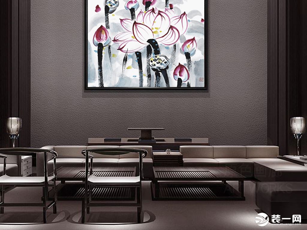 现代简约新中式古典24节气装饰画客厅卧室茶楼宾馆餐厅禅意挂画-阿里巴巴