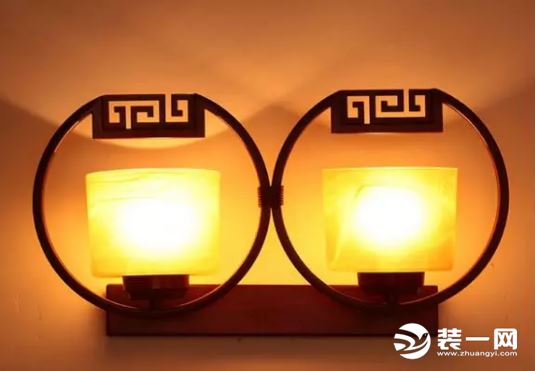 中式壁灯灯具材质分类